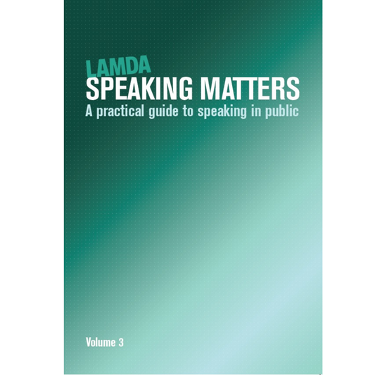 Speaking Matters Volume 3