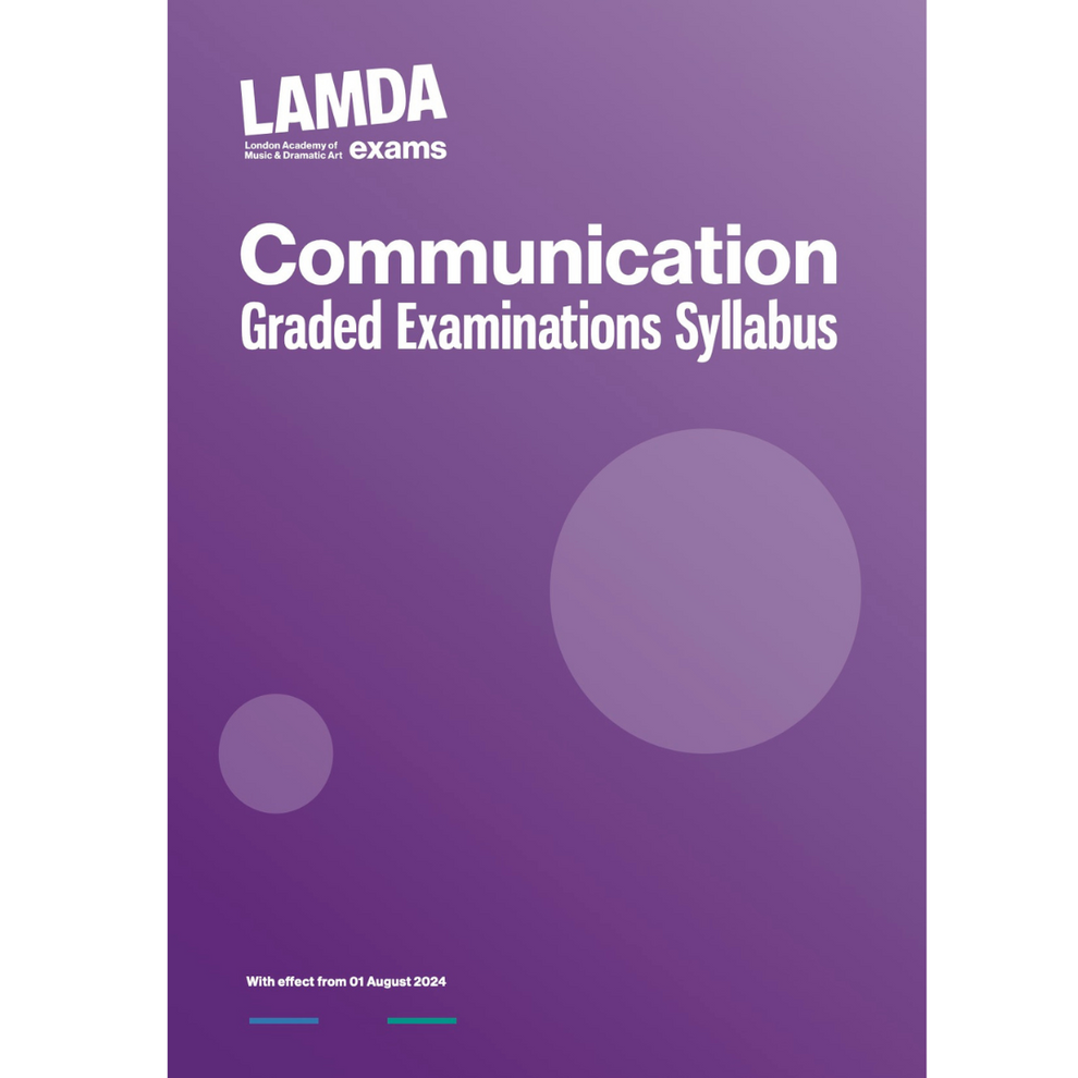 Communication Syllabus (with effect from August 2024) – LAMDA Online Shop