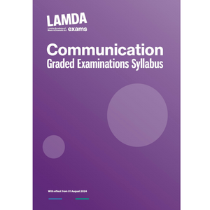 Communication Syllabus (with effect from August 2024)