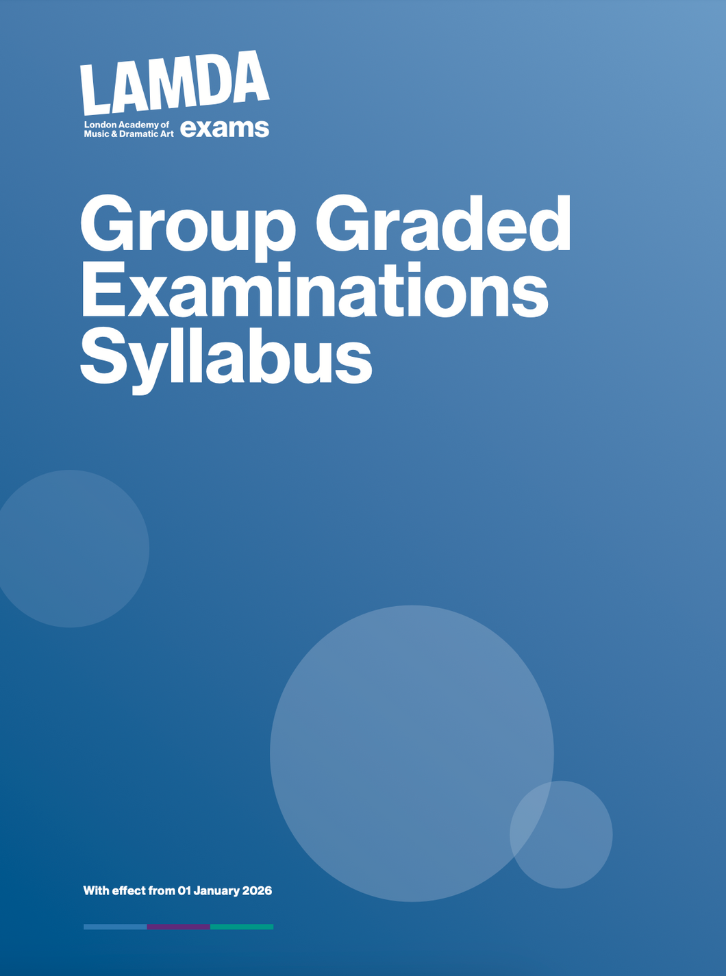 Group Syllabus (with effect from January 2026)