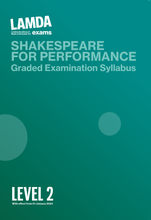 Load image into Gallery viewer, eBook Shakespeare for Performance Examination Syllabi - valid for LAMDA Exams from January 2024