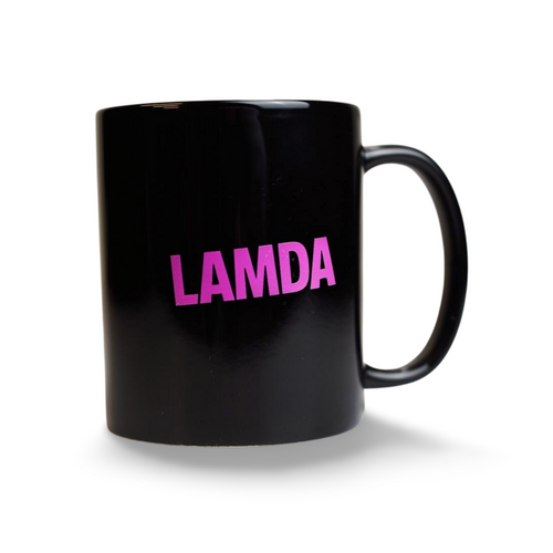 Black LAMDA Mug