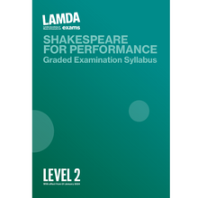 Load image into Gallery viewer, Shakespeare for Performance Examination Syllabi - valid for LAMDA Exams from January 2024