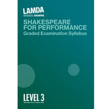 Load image into Gallery viewer, Shakespeare for Performance Examination Syllabi - valid for LAMDA Exams from January 2024