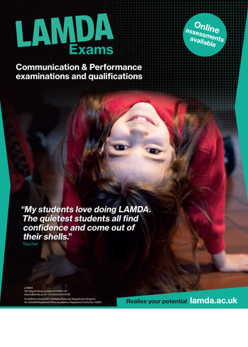 A3 LAMDA Exams 'come out of their shells' poster